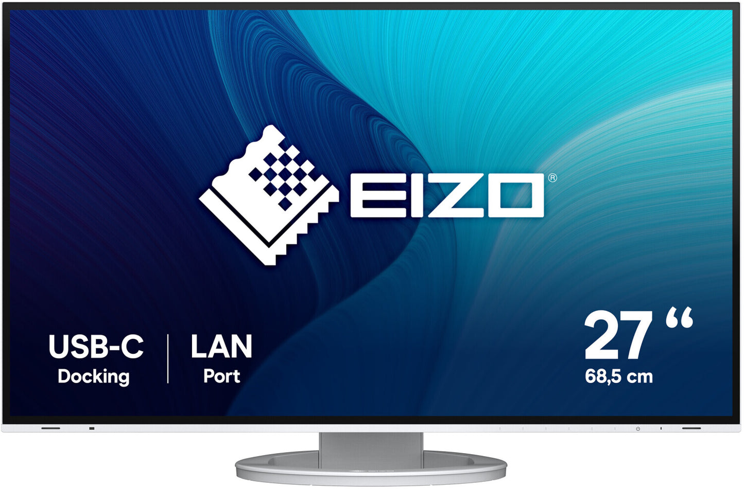 EIZO Flexscan EV2795-WT 68,5cm (27") WQHD IPS Monitor DP/HDMI/USB-C Pivot HV