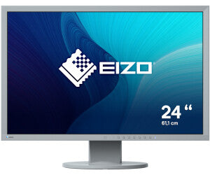 EIZO FlexScan EV2430-GY Moniteur LED 61,1 cm 24,1 " gris clair (1 920 x 1 200, 16:10, IPS, Hub USB, DisplayPort, EcoView)