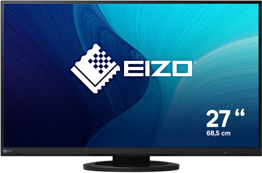 EIZO EV2760-BK 68,5cm (27") 16:9 WQHD IPS Office-Monitor DVI/DP/HDMI Pivot HV LS