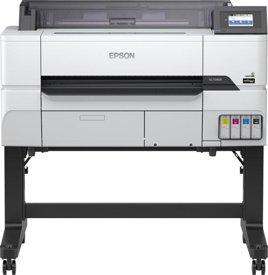 Epson SureColor SC-T3405 Large Format Ink Printer (A1, 61cm, WLAN, LAN, USB, with stand)