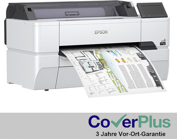 Epson SureColor SC-T3405N Ink Large Format Printer (A1, 61cm, 24 inch, USB, LAN, WLAN, without stand)
