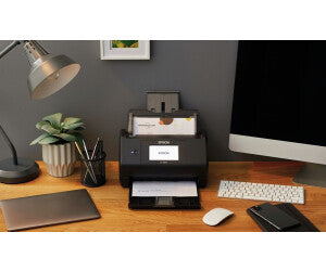 Epson WorkForce ES-580W scanner (A4, 24 Bits, Ultraschallsensor, Duplex, USB 3.0, W-LAN, USB-Host)