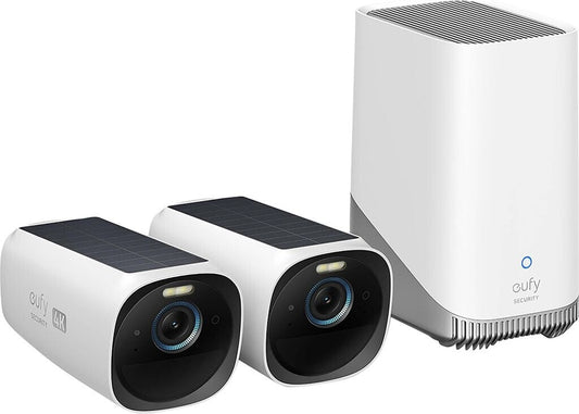 eufyCam 3 4K 2+1 Solar Outdoor Surveillance Camera with Local Storage + 1TB SSD