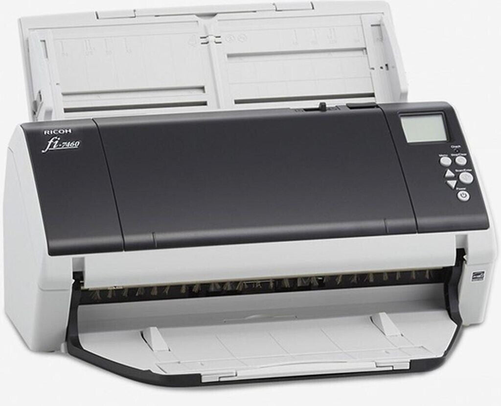 FUJITSU fi-7460 scanner (A3, 600 x 600 dpi, 60 pg/Min., 8/24 Bit (grigio/nero))