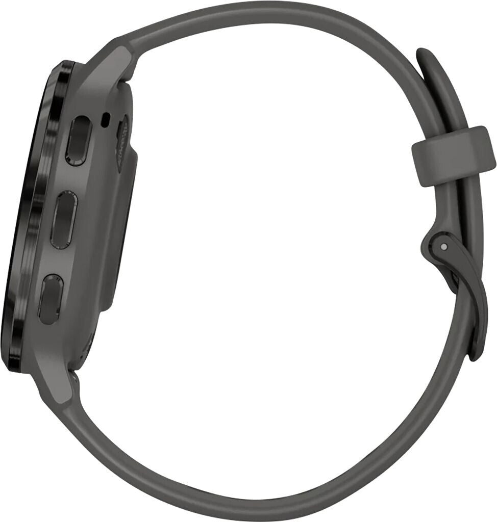 Garmin Venu® 3S Gris galet/Gris ardoise avec bracelet en silicone à dégagement rapide