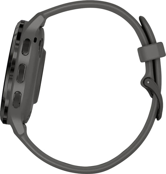 Garmin Venu® 3S Pebble Grey/Slate Grey with Quick Release Silicone Band