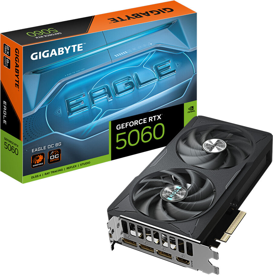 GIGABYTE GeForce RTX 5060 EAGLE OC 8GD Graphics Card HDMI/DP