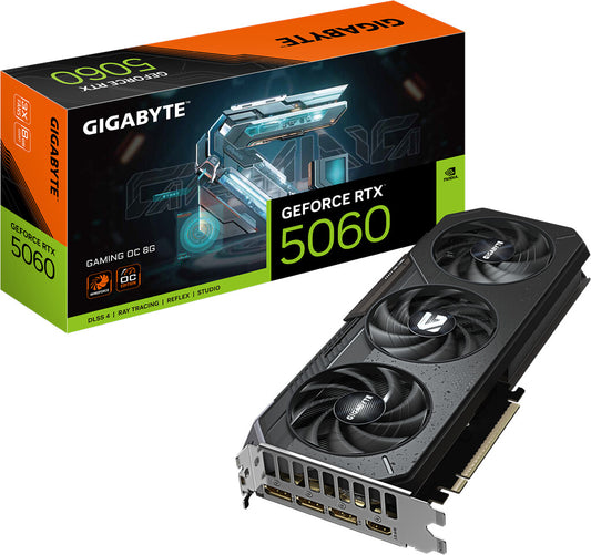 GIGABYTE GeForce RTX 5060 GAMING OC 8GB Graphics Card HDMI/DP