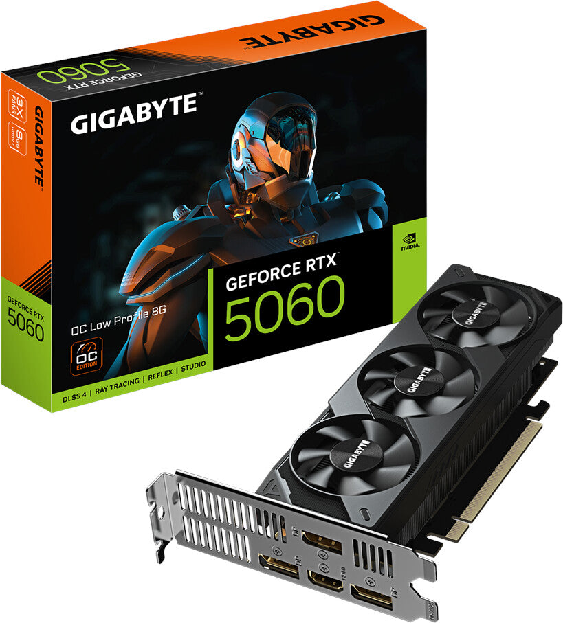 GIGABYTE GeForce RTX 5060 Low Profile OC 8GD Graphics Card HDMI/DP