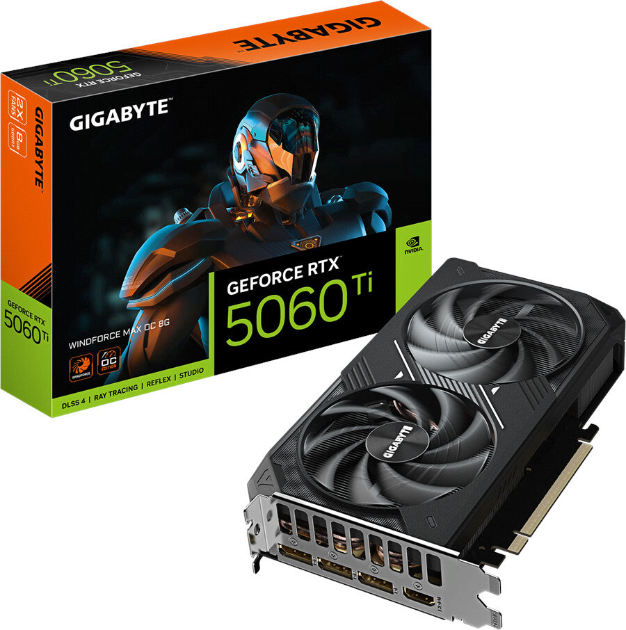 GIGABYTE GeForce RTX 5060 Ti WINDFORE MAX OC 8GD Graphics Card HDMI/DP