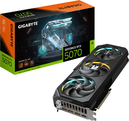 GIGABYTE GeForce RTX 5070 GAMING OC 12GB Graphics Card HDMI/DP