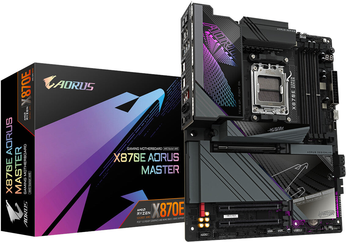 GIGABYTE X870E AORUS MASTER Carte mère ATX Socket AM5 HDMI