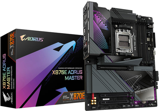 GIGABYTE X870E AORUS MASTER ATX Mainboard Socket AM5 HDMI