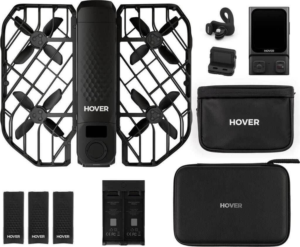 HOVERAir Camera Drone X1 PRO Ultimate Bicycle Set Black