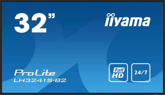 iiyama LH3241S-B2 32" IPS Monitor, 1920 x 1080 Full HD, 8ms