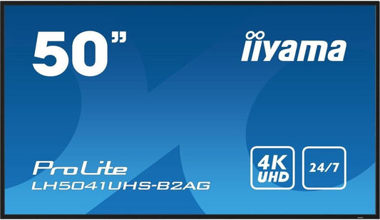 iiyama LH5041UHS-B2AG, 50", Display