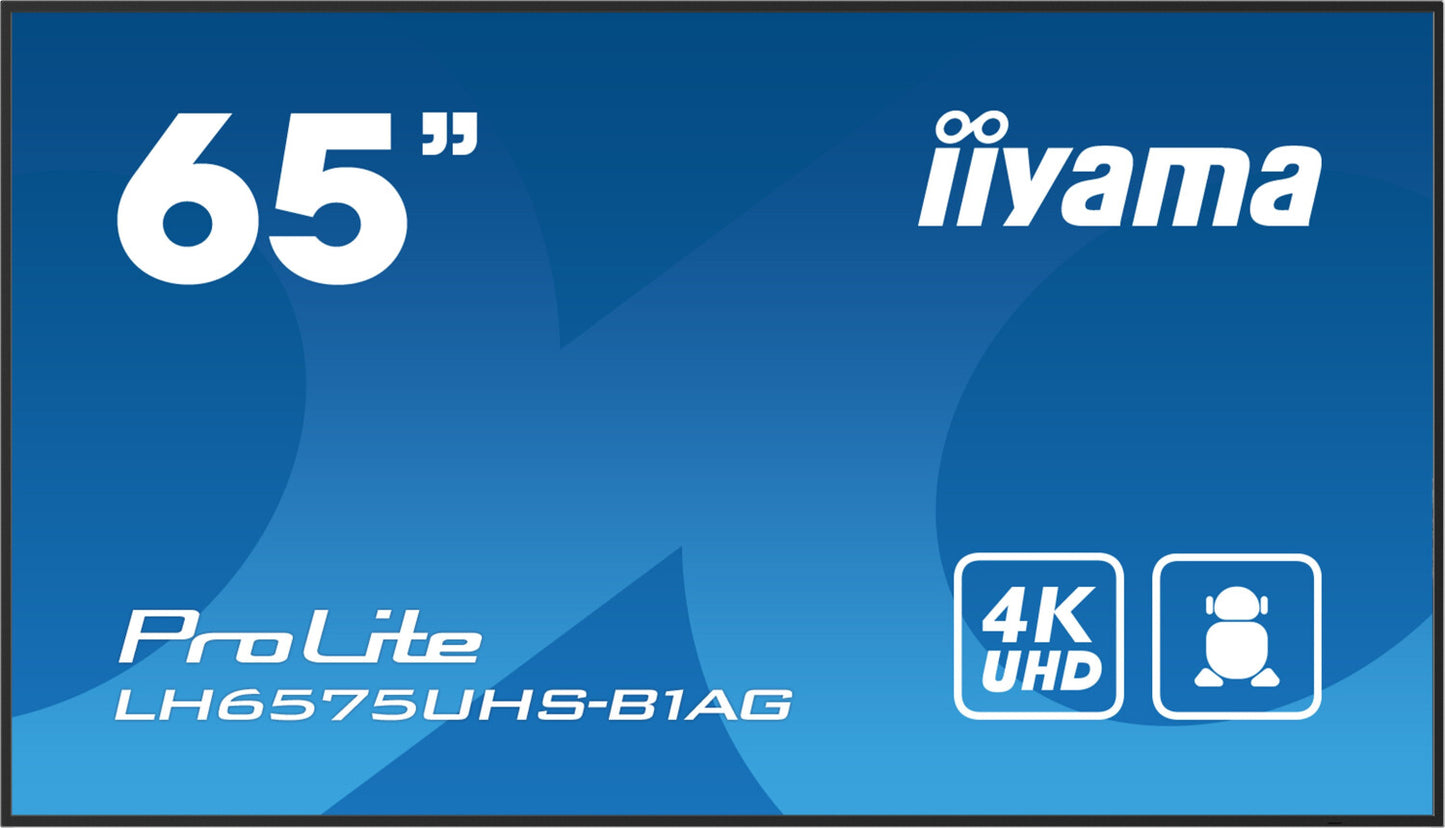iiyama LH6575UHS-B1AG 65" Display