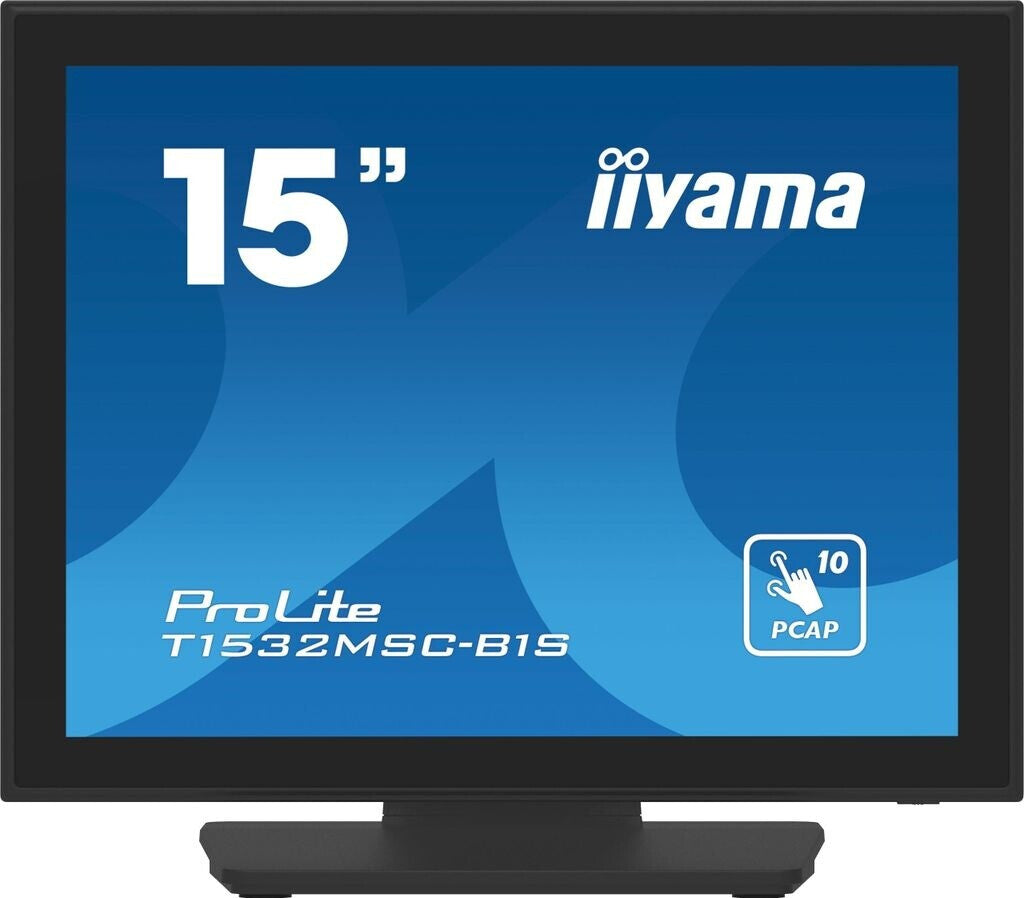 iiyama T1532MSC-B1S Moniteur TN 15", 1024 x 768 XGA, 60Hz, 8ms
