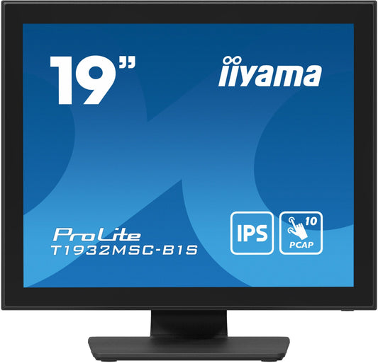 iiyama T1932MSC-B1S 19" IPS Monitor, 1280 x 1024 SXGA, 80Hz, 14ms