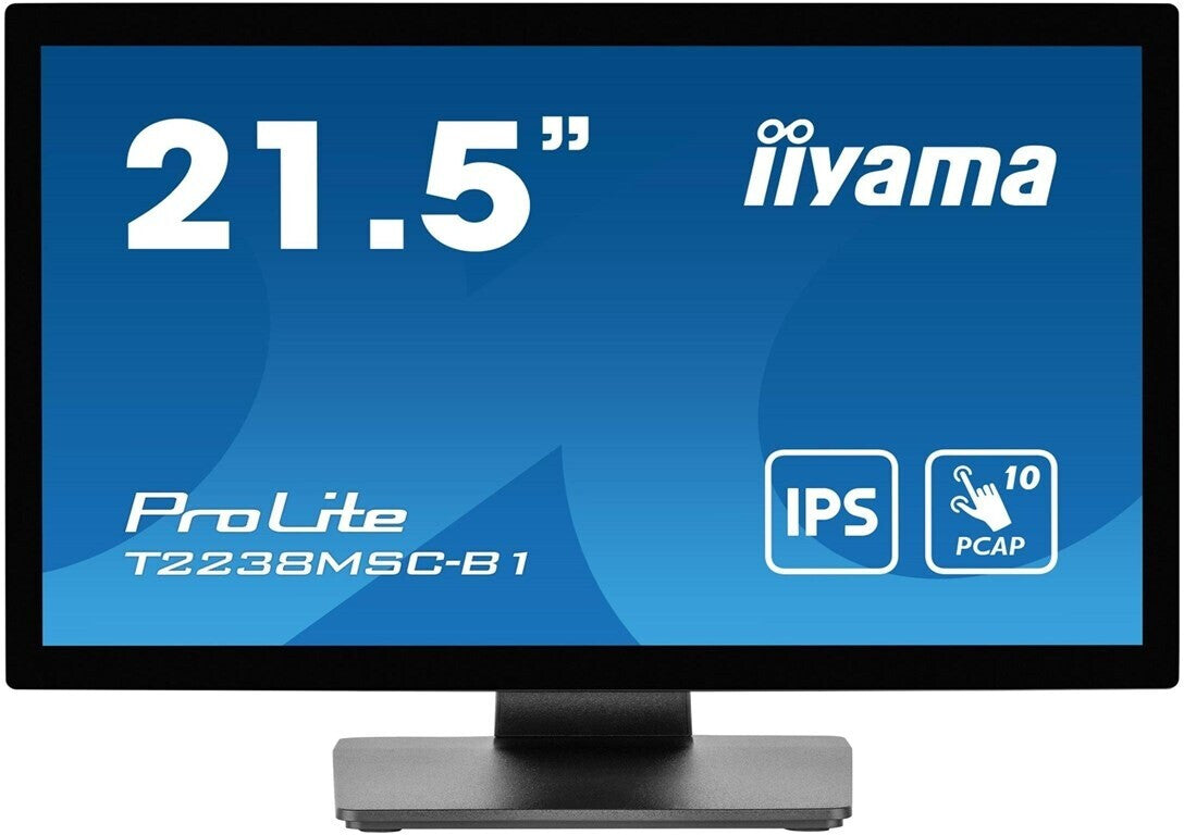 iiyama T2238MSC-B1 Moniteur IPS 22", 1920 x 1080 Full HD, 83 Hz, 5 ms