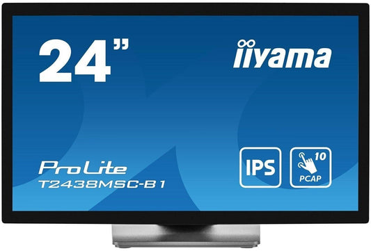 iiyama T2438MSC-B1 24" IPS Monitor, 1920 x 1080 Full HD, 83Hz, 5ms