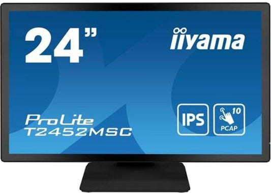 iiyama PROLITE T2452MSC-B1 24" IPS Monitor, 1920 x 1080 Full HD, 60Hz, 14ms