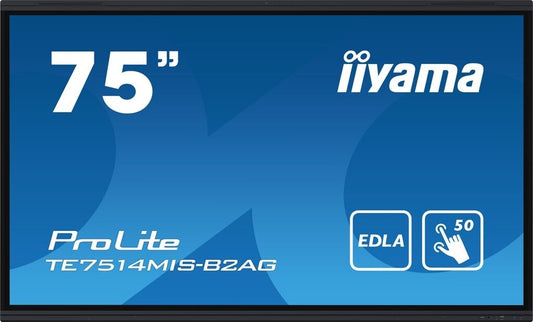 iiyama TE7514MIS-B2AG 75" display touch