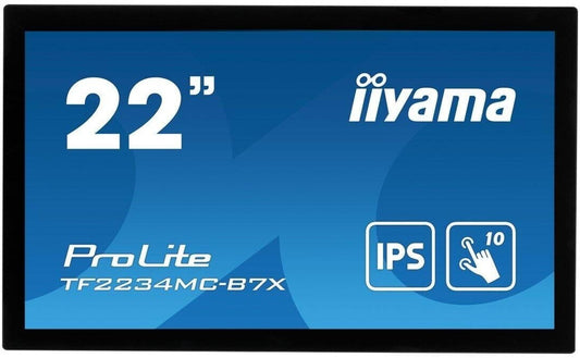 iiyama ProLite TF2234MC-B7X 55cm (21,5") FHD IPS Touch-Monitor HDMI/VGA/DP