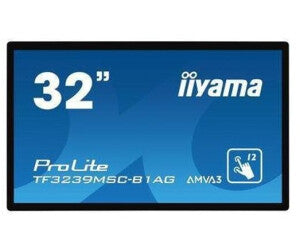 Iiyama ProLite TF3239MSC-B1AG Écran tactile pour affichage dynamique 80 cm (31,5 ")(Full-HD, dalle AMVA3, 500cd/m, 24/7, LAN)