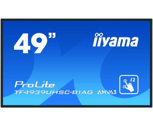Iiyama ProLite TF4939UHSC-B1AG Signage Touch Display 124,5 cm (49 ") 4K-UHD, IPS-Panel, 500cd/m, 24/7, LAN