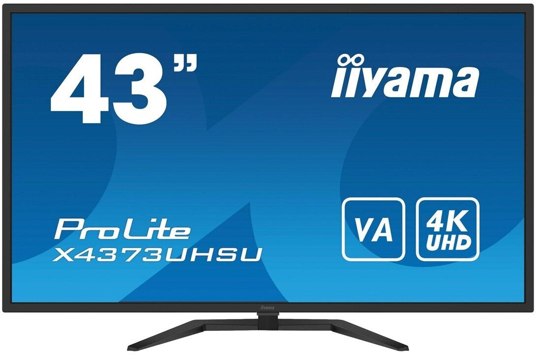 iiyama ProLite X4373UHSU-B1 108 cm (43") 16:9 4K UHD HDMI/DP 3ms VA