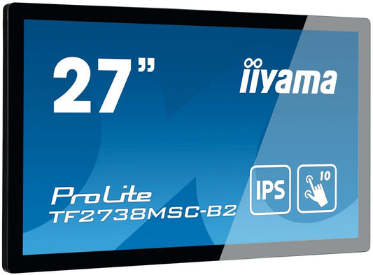 iiyama ProLite TF2738MSC-B2 68,6cm (27") FHD IPS Touch-LED-Monitor DVI/HDMI/DP