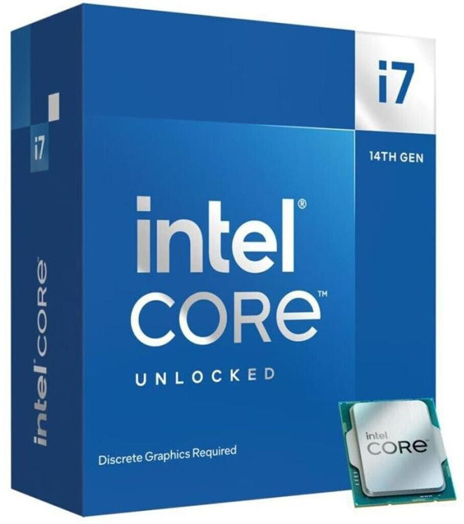 Processeur Intel Core™ i7-14700KF 20 cœurs, Socket 1700, en boîte (sans refroidisseur)