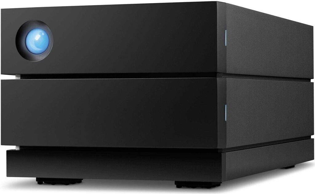 LaCie 2big RAID Series 8 TB USB-C 3.0 (5Gb/s) external hard drive HDD