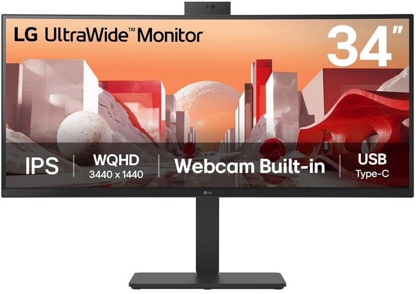 Écran LG 34BA85QE-B IPS, 3440 x 1440 UWQHD