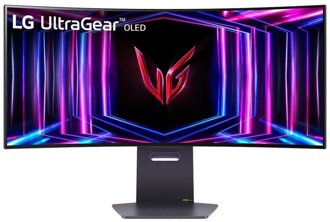 LG 34GS95QE 34" OLED Monitor, 3440 x 1440 UWQHD, 240Hz, 0,03ms