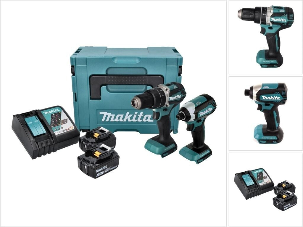 Sega a pendolo senza fili Makita DJV181RTJ Liion LXT 18V/5.0Ah Makpac