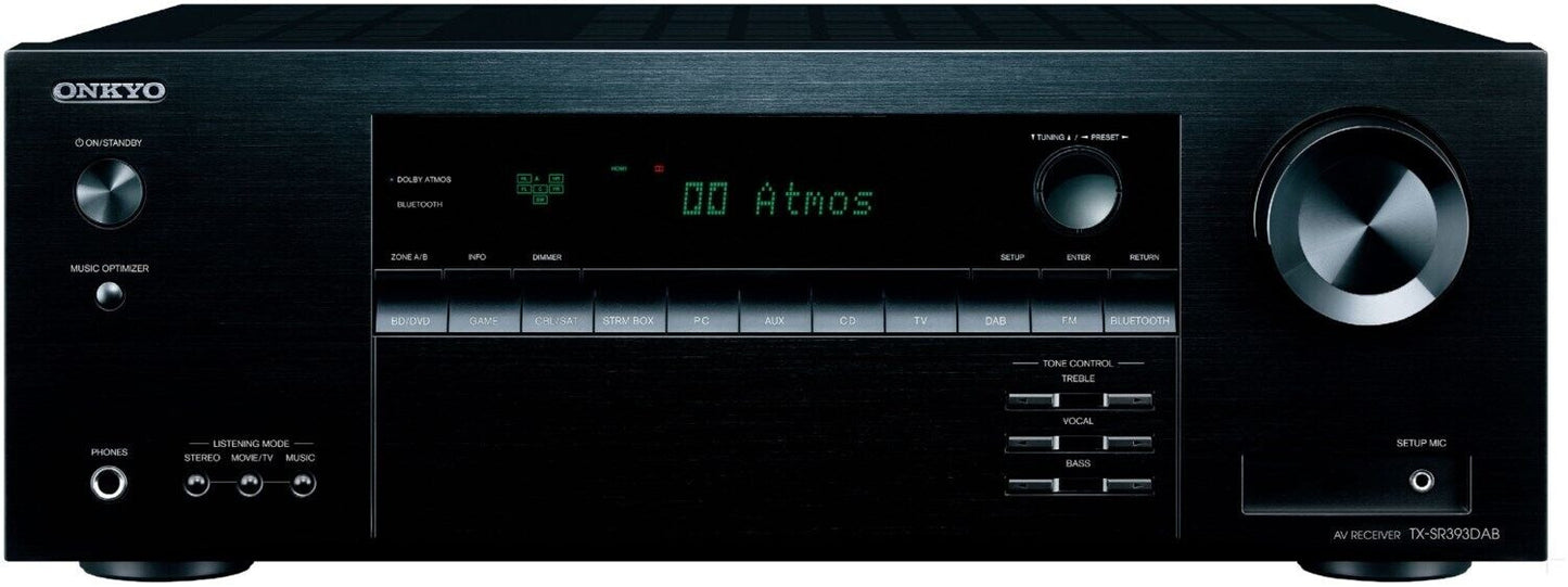 Onkyo TX-SR 393DAB NOIR