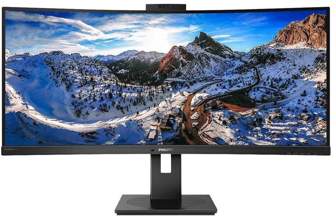 Philips P-Line 346P1CRH 86,4cm (34") UWQHD Curved Monitor 21:9 HDMI/DP/USB-C 90W