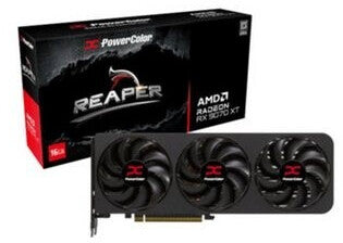 POWERCOLOR AMD Radeon RX 9070 XT Reaper 16GB GDDR6 graphics card HDMI/3xDP