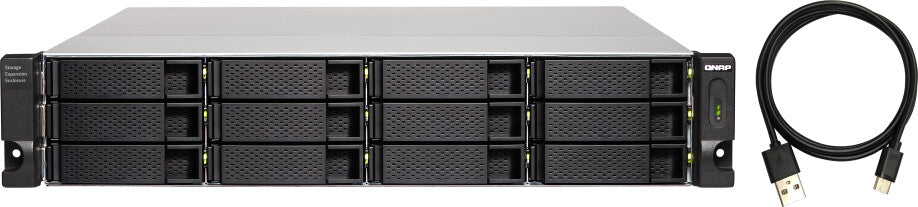 QNAP TL-R1200C-RP 12-Bay Expansion Enclosure