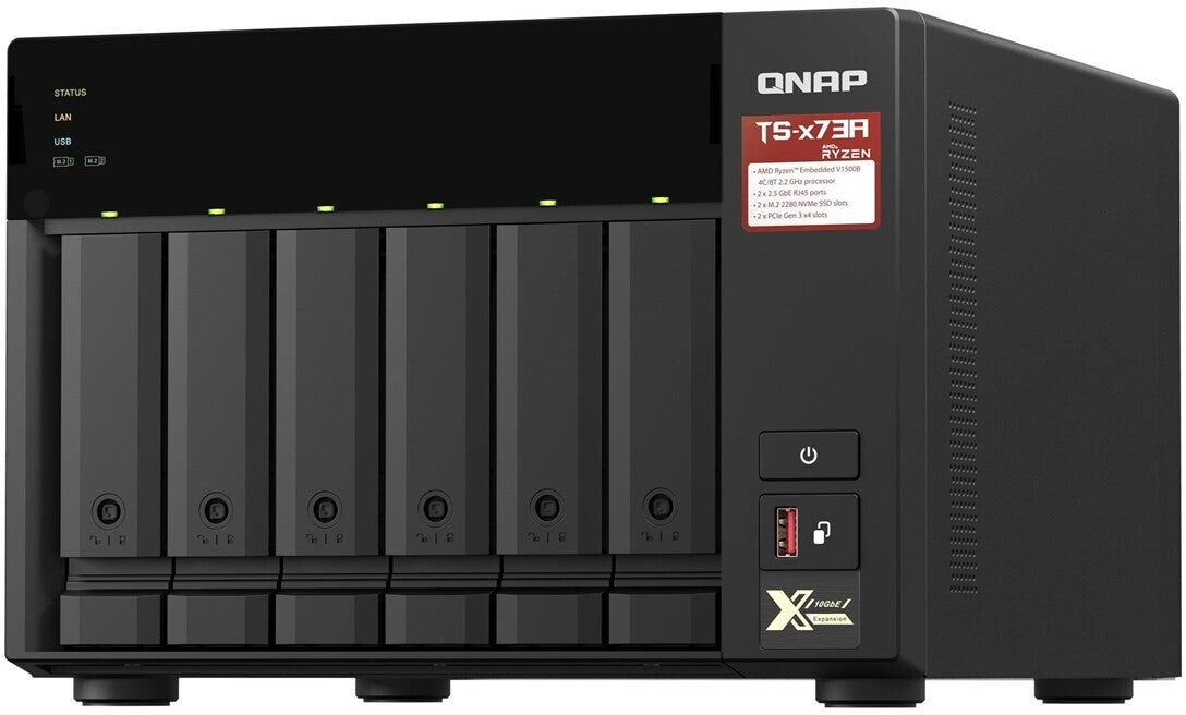 Système NAS QNAP TS-673A-8G 6 baies