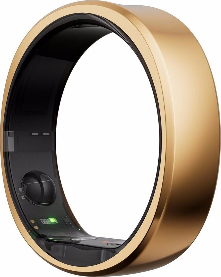 Bague intelligente RingConn Gen2 pour femmes et hommes - Suivi du sommeil et de la condition physique - Fréquence cardiaque - Or rose, taille 8