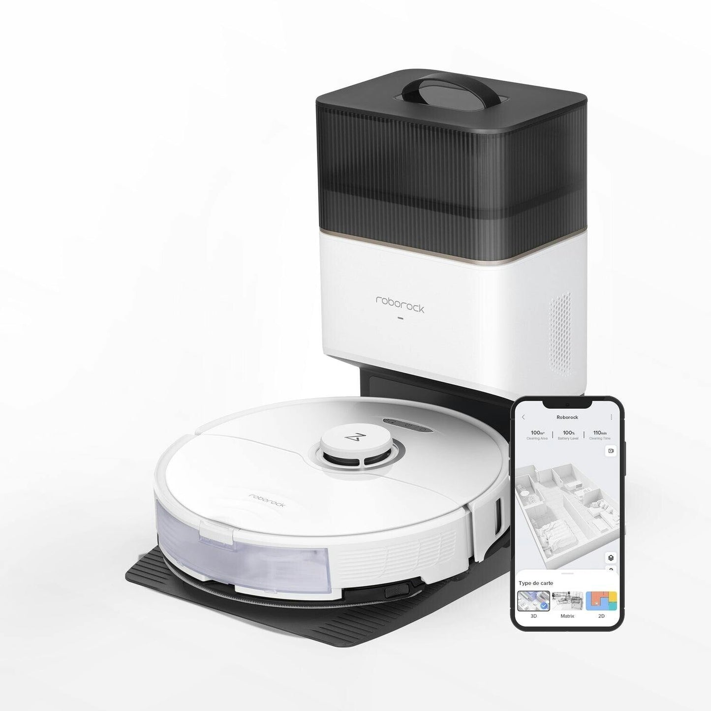 Roborock S8 Plus S8+ bianco