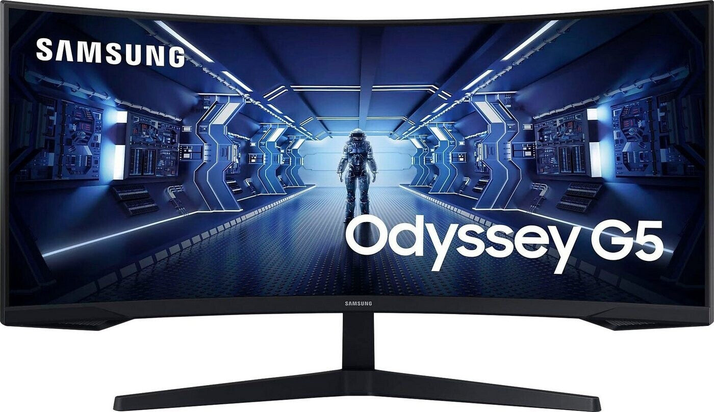 Samsung Odyssey C34G55TWWP Moniteur de jeu UWQHD 86 cm (34") HDMI/DP 165 Hz 1 ms