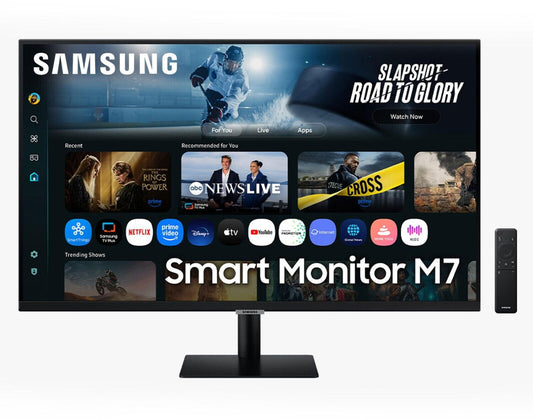 Samsung M70F Monitor AI Smart da 32" con hub di gioco integrato