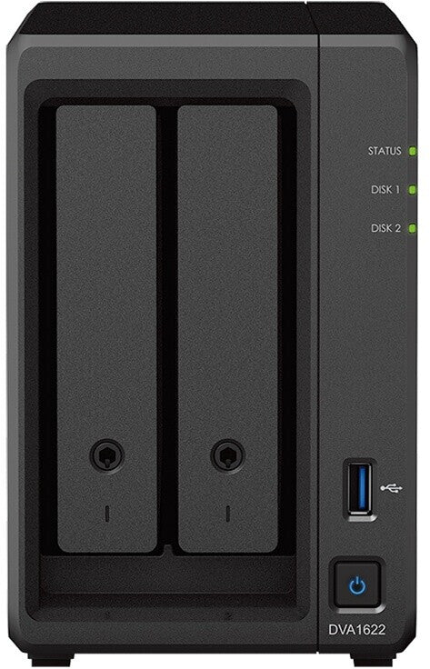 Synology DVA1622 NVR System 2-Bay Empty Housing