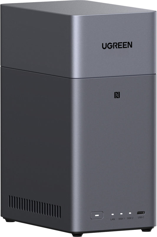 UGREEN NASync DH2300 NAS System 2-Bay 12TB incl. 2x WD WD60EFPX NAS HDD - 6 TB