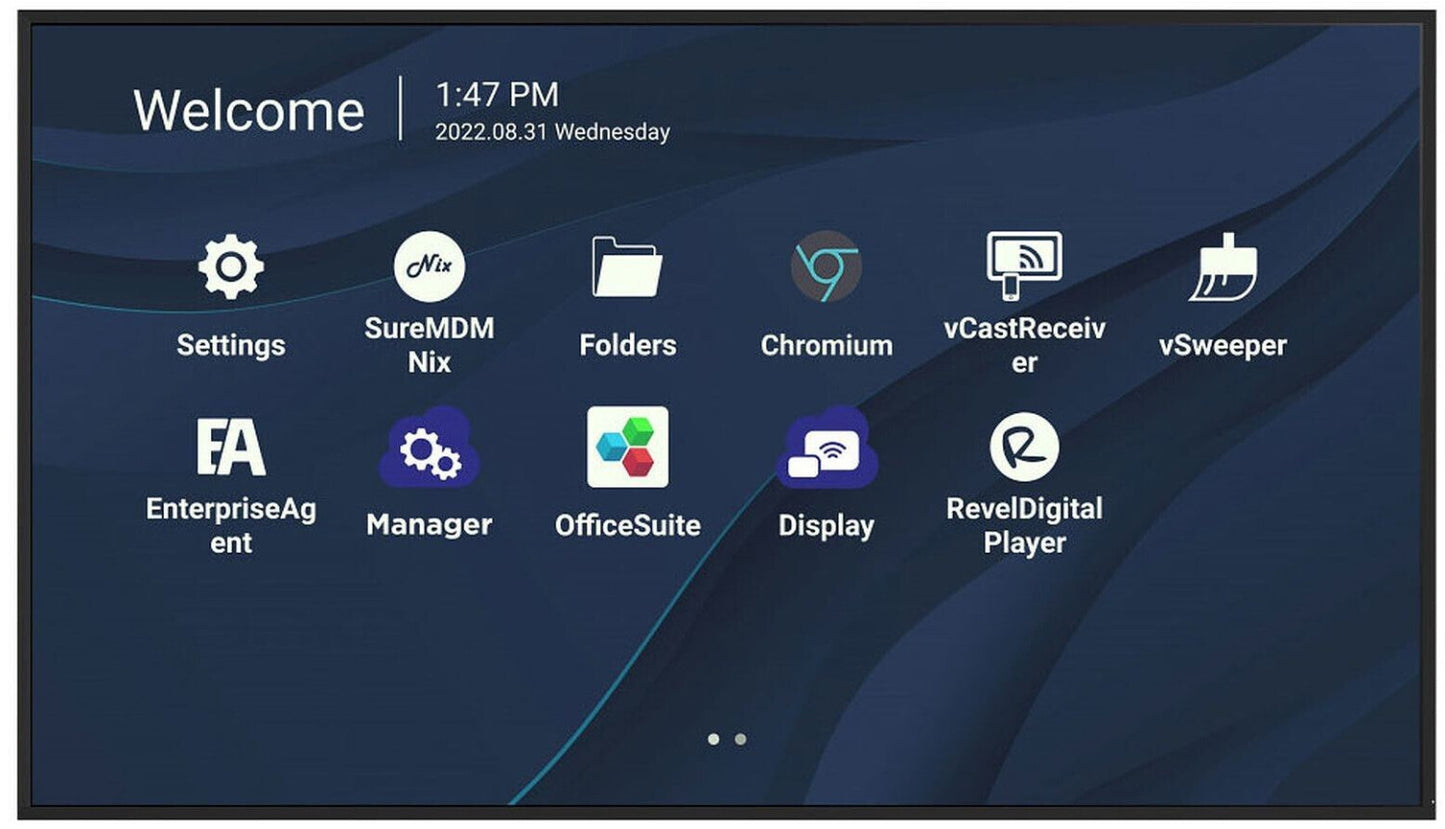 ViewSonic CDE6530 65" Display