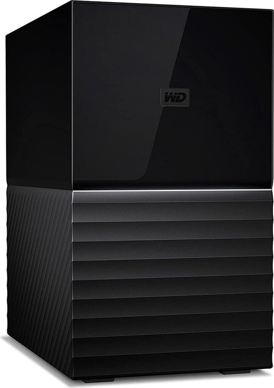 WD My Book Duo 20 TB 3.5 inch USB-C 3.0 (5Gb/s) Black external hard drive HDD